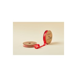 Biye Saten Katlı 012 Kırmızı 2 cm 25 Metre %100 Polyester