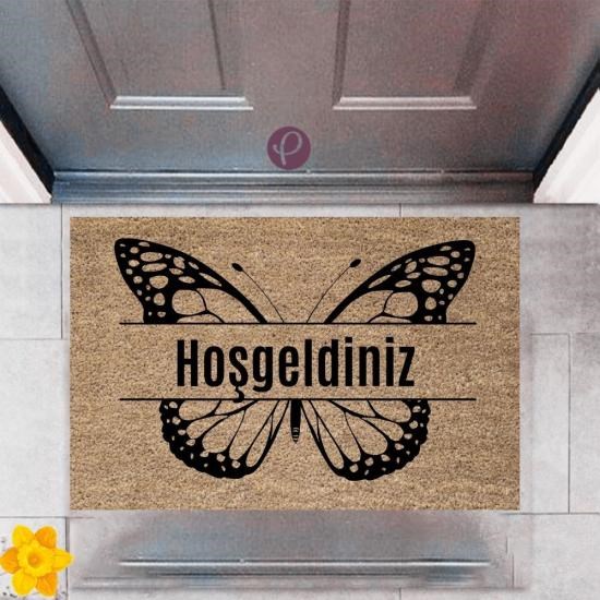 Kapı Önü Paspası Dekoratif Dijital Baskı Hoşgeldiniz P-2371 Kapı Önü Paspası Dekoratif Dijital Baskı Hoşgeldiniz P-2371
