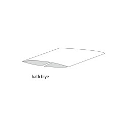 Biye Çiçekli Katlı A03 Sarı 2 cm 25 Metre %65 Koton %35 Polyester
