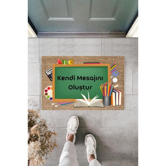 Dijital Baskı Kişiye Özel İç Kapı Dekorasyon Paspas PS11240 Dijital Baskı Kişiye Özel İç Kapı Dekorasyon Paspas PS11240