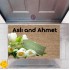 Kapı Önü Paspası Dekoratif Dijital Baskı Sweet Home P-2440