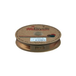 Biye Saten Katlı 062 Açık Hardal 2 cm 25 Metre %100 Polyester
