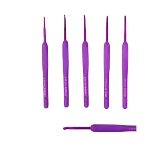 Örgü Tığ Purple  5 Numara