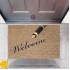 Kapı Önü Paspası Dekoratif Dijital Baskı Welcome P-2458