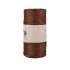 Makrome İpi 3mm  Polyester Kahve Simli