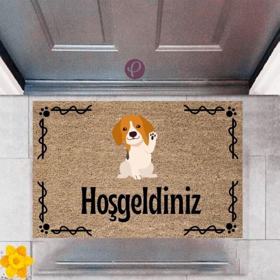 Kapı Önü Paspası Dekoratif Dijital Baskı Hoşgeldiniz P-2417 Kapı Önü Paspası Dekoratif Dijital Baskı Hoşgeldiniz P-2417