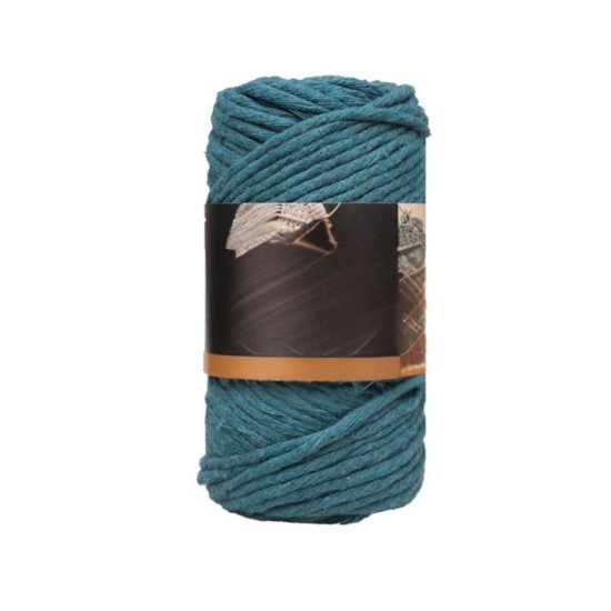 Pamuk Makrome 4 mm İp Petrol Pamuk Makrome 4 mm İp Petrol