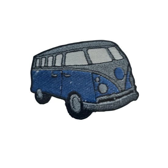 Aplike Ütü İle Yapışan Otobüs Mavi - Gri Arma 4x2 cm Aplike Ütü İle Yapışan Otobüs Mavi - Gri Arma 4x2 cm