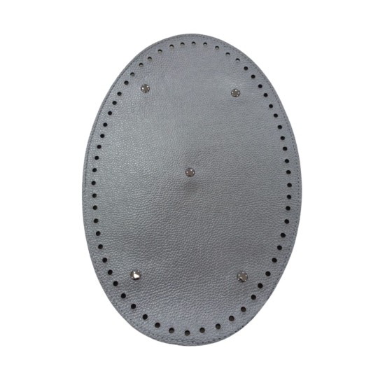 Çanta Tabanı oval 20 cm Gümüş Çanta Tabanı oval 20 cm Gümüş