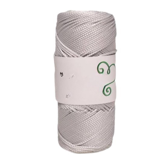 Makrome İpi 3mm Polyester Gri Makrome İpi 3mm Polyester Gri