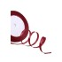 Saten Kurdele 3 cm 10 Metre Bordo