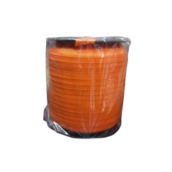 Çamaşır Lastiği Düz 1 cm  1 Metre Turuncu