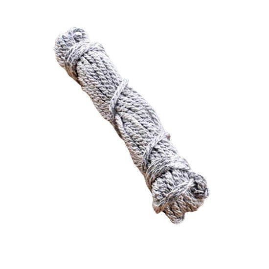 Kordon İp 5 mm Gümüş Kordon İp 5 mm Gümüş