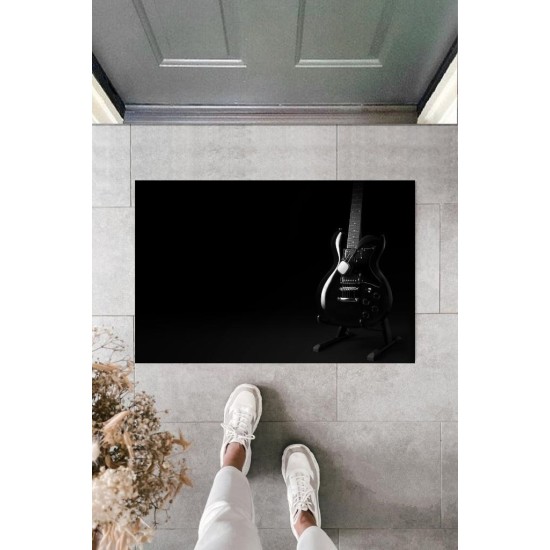 Dijital Elektro Gitar Siyah Kapı Paspası Dış Mekan Paspas K-2117 Dijital Elektro Gitar Siyah Kapı Paspası Dış Mekan Paspas K-2117