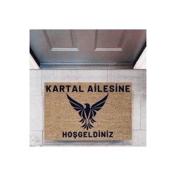 Kapı Önü Paspası Dekoratif Dijital Baskı Kişiye Özel P-2446