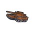 Aplike Ütü İle Yapışan Tank Turuncu Arma 4x3 cm