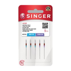 Deri İğnesi Karışık (5'Li Blister)(3X14, 2X16 No.)