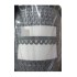 Çamaşır Lastiği Dantelli 1 cm 1 Metre Gri