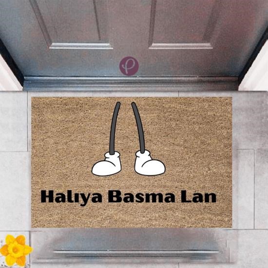 Kapı Önü Paspası Dekoratif Dijital Baskı Halıya Basma Lan P-2383 Kapı Önü Paspası Dekoratif Dijital Baskı Halıya Basma Lan P-2383