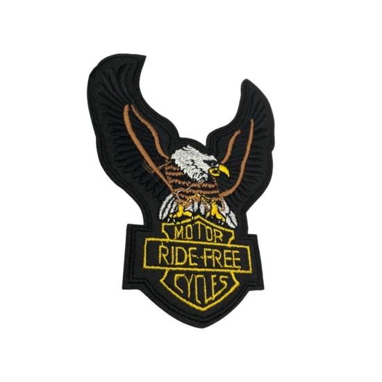Aplike Ütü İle Yapışan Kartal Arma 7x4 cm Aplike Ütü İle Yapışan Kartal Arma 7x4 cm