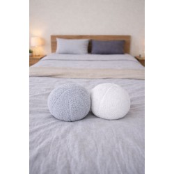 2'li top yastık gri & beyaz