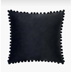 2'li ponponlu kırlent kılıf seti 40 x 40