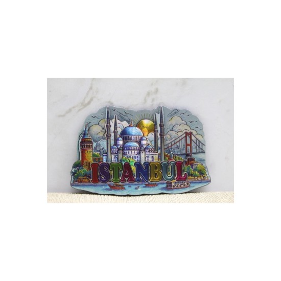 Silikon İstanbul Temalı Magnet Alk4343 Silikon İstanbul Temalı Magnet Alk4343