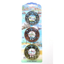 İstanbul Temalı Metal Magnet 3'lü Set