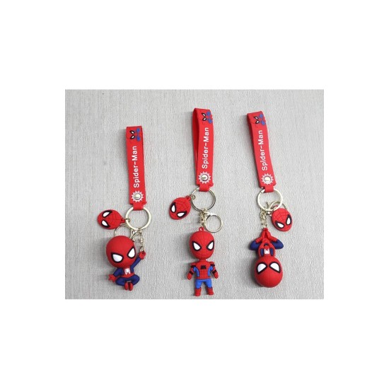 Spiderman Silikon Anahtarlık | Karakter Figürü Alk4263 | Lisinya