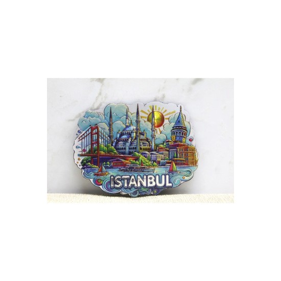 Silikon İstanbul Temalı Magnet Alk4342 Silikon İstanbul Temalı Magnet Alk4342