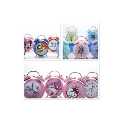 Kuromi, Hello Kitty, Mickey Mouse Masa Üstü Çalar Saat
