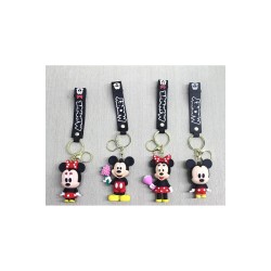 Miki Ve Mini Maus Silikon Anahtarlık | Karakter Figürü Alk4262
