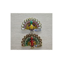 Swaroski Tavuskuşu Magnet