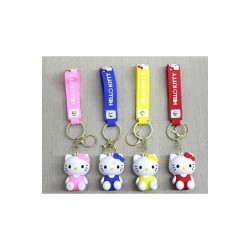 Silikon Hello Kitty Anahtarlık | Karakter Figürü Alk4248 | Lisinya
