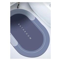 Süper Su Emici Kaymaz Tabanlı Banyo Paspası ( 40*60 )cm