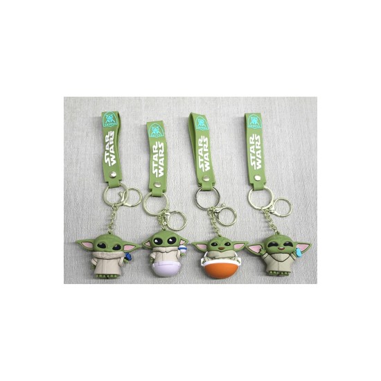 Baby Yoda Silikon Anahtarlık | Karakter Figürü Alk4268 | Lisinya