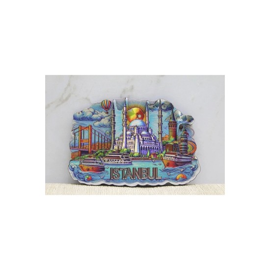 Silikon İstanbul Temalı Magnet Alk4344 Silikon İstanbul Temalı Magnet Alk4344