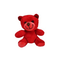Sevimli Kırmızı Oyuncak Peluş Ayıcık