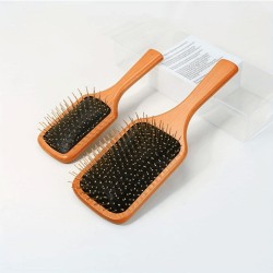 Çelik İğne Uçlu Bambu Tarak 21cm 12'li Paket | Lisinya