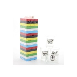 Jenga Shot Bardak Oyunu