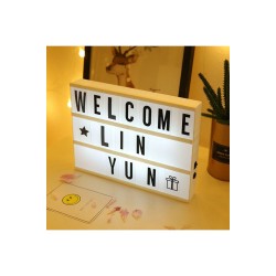 A5 Led Işıklı Yazı Panosu Lightbox