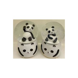 Siyah-beyaz Panda Kar Küresi Orta Boy