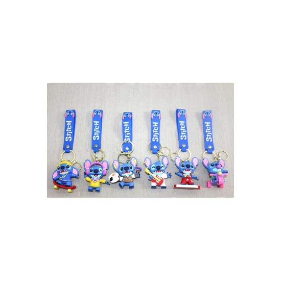 Stitch Silikon Anahtarlık | Karakter Figürü Alk4258 | Lisinya