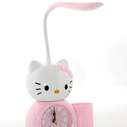 Hello Kitty Masa Lambası Saat Ve Kalemlik Alk2584
