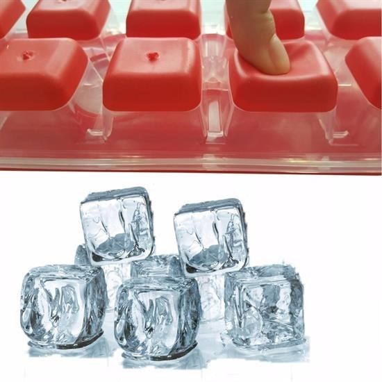 12li Kapaklı Yapışmaz Silikon Tabanlı Plastik Küp Buz Kalıbı 12li Kapaklı Yapışmaz Silikon Tabanlı Plastik Küp Buz Kalıbı
