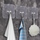 Süper Güçlü Yapışkanlı Suya Dayanıklı Şeffaf Askı 5li Set Yeniden Kullanılabilir Kancalar Süper Güçlü Yapışkanlı Suya Dayanıklı Şeffaf Askı 5li Set Yeniden Kullanılabilir Kancalar