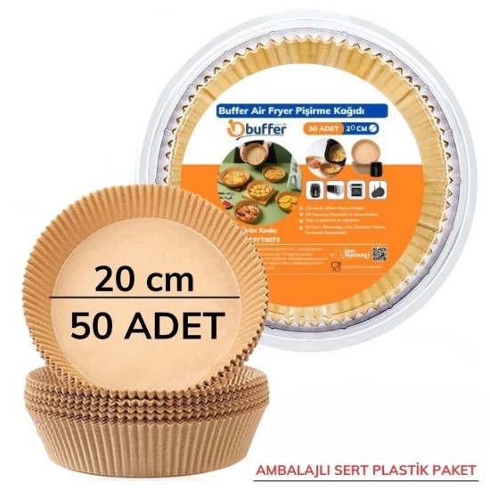 50 Adet 20 cm Air Fryer Pişirme Kağıdı Tek Kullanımlık Yağ Geçirmez Yuvarlak Tabak Model PVC 50 Adet 20 cm Air Fryer Pişirme Kağıdı Tek Kullanımlık Yağ Geçirmez Yuvarlak Tabak Model PVC