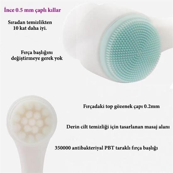 2li Set Çift Taraflı Cilt Temizleme Fırçası ve Yeşim Taşı Çift Taraflı Cilt Masaj Aleti 2li Set Çift Taraflı Cilt Temizleme Fırçası ve Yeşim Taşı Çift Taraflı Cilt Masaj Aleti