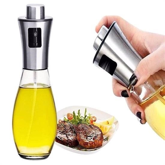 Çok Amaçlı Spreyli Sızdırmaz Cam Şişe Yağdanlık Limon Sirke Sos Püskürtücü Dağıtıcı Sprey Çok Amaçlı Spreyli Sızdırmaz Cam Şişe Yağdanlık Limon Sirke Sos Püskürtücü Dağıtıcı Sprey