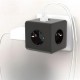 Isıya Dayanıklı Termal Akım Korumalı ve Çocuk Korumalı 3 Priz Girişli 3 USB Girişli Küp Priz Isıya Dayanıklı Termal Akım Korumalı ve Çocuk Korumalı 3 Priz Girişli 3 USB Girişli Küp Priz